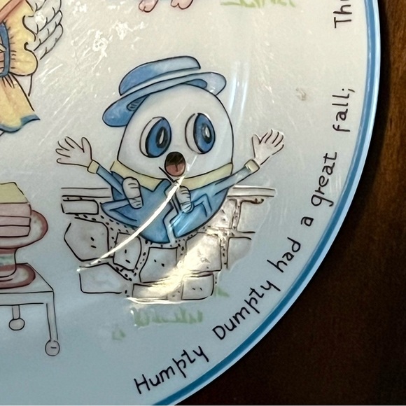 Vintage Muirfield Nursery Rhymes Plate – Fine Japanese Porcelain - Picture 6 of 9